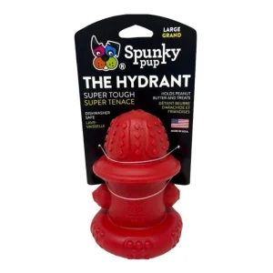 Spunkypup The Hydrant Rubber Chew Toy Large