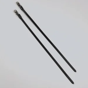 Spur Straps 3/8" European Leather Dark Havana