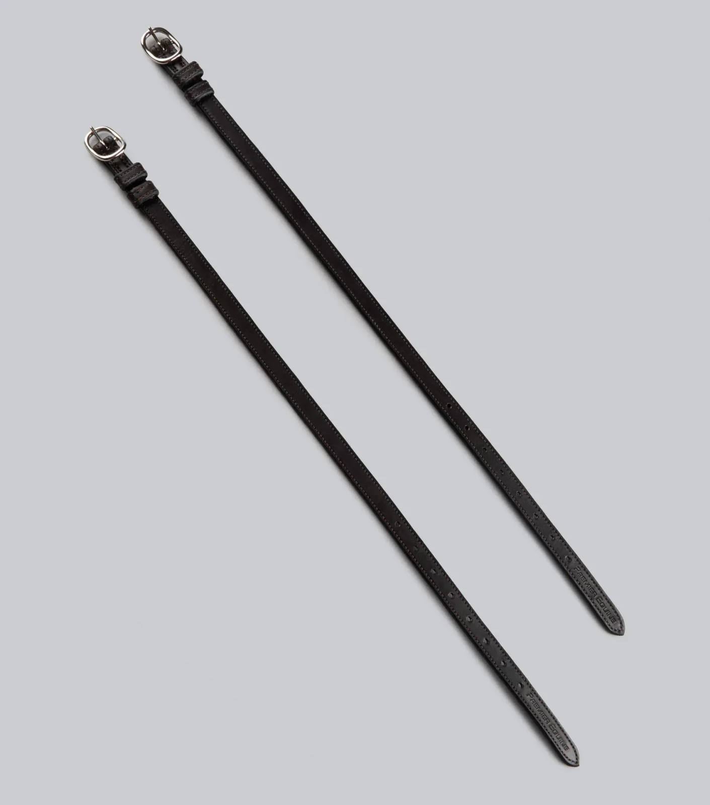 Spur Straps 4/8" European Leather Dark Havana