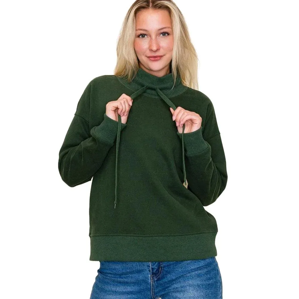 Staccato Women's Forest Inner Brushed French Terry Sweatshirt