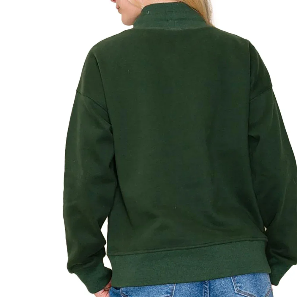 Staccato Women's Forest Inner Brushed French Terry Sweatshirt - Image 2