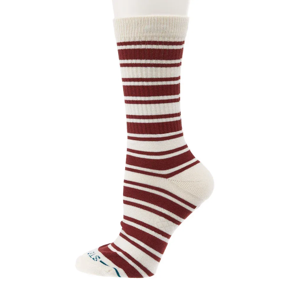 Stance Unisex Cabin Days Red and White Crew Socks - Image 2