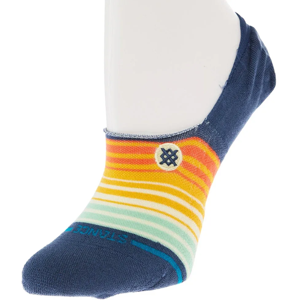 Stance Unisex Curren Sea Blue No Show Socks