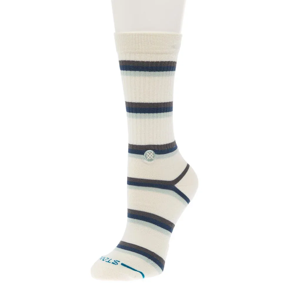 Stance Women's Strata Ivory Crew Socks
