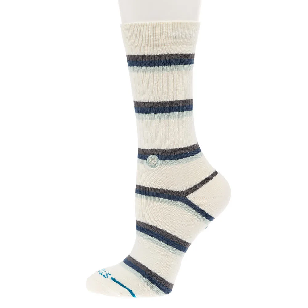 Stance Women's Strata Ivory Crew Socks - Image 2