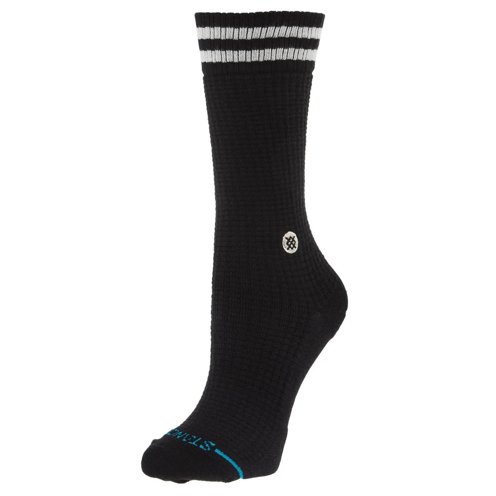 Stance Womens Waffles N Butter Black Butter Blend Crew Socks - Image 2