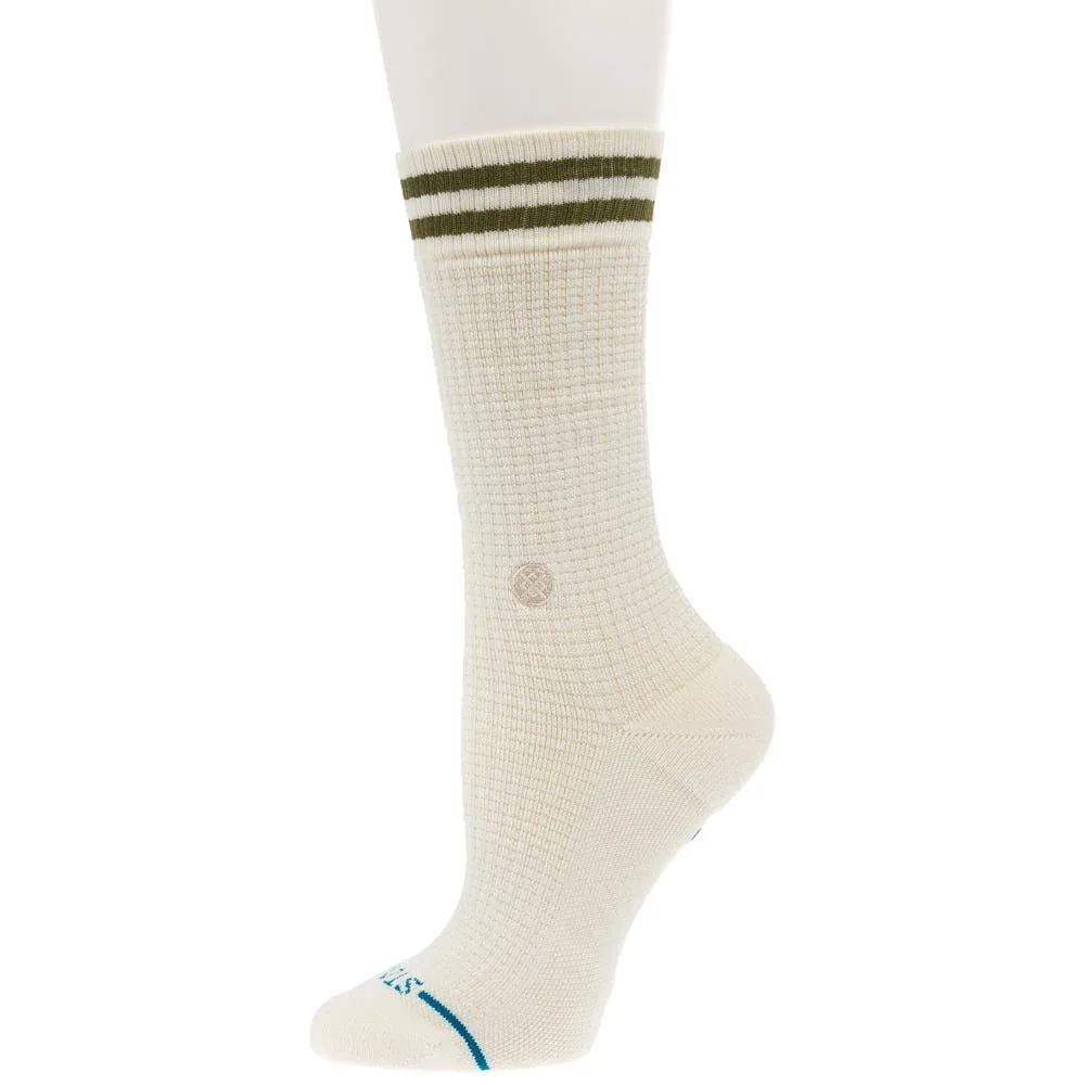 Stance Womens Waffles N Butter Ivory Crew Socks - Image 2