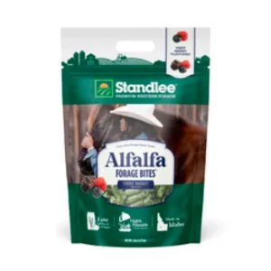 Standlee Premium Products Alfalfa Forage Bites Very Berry Horse Treats