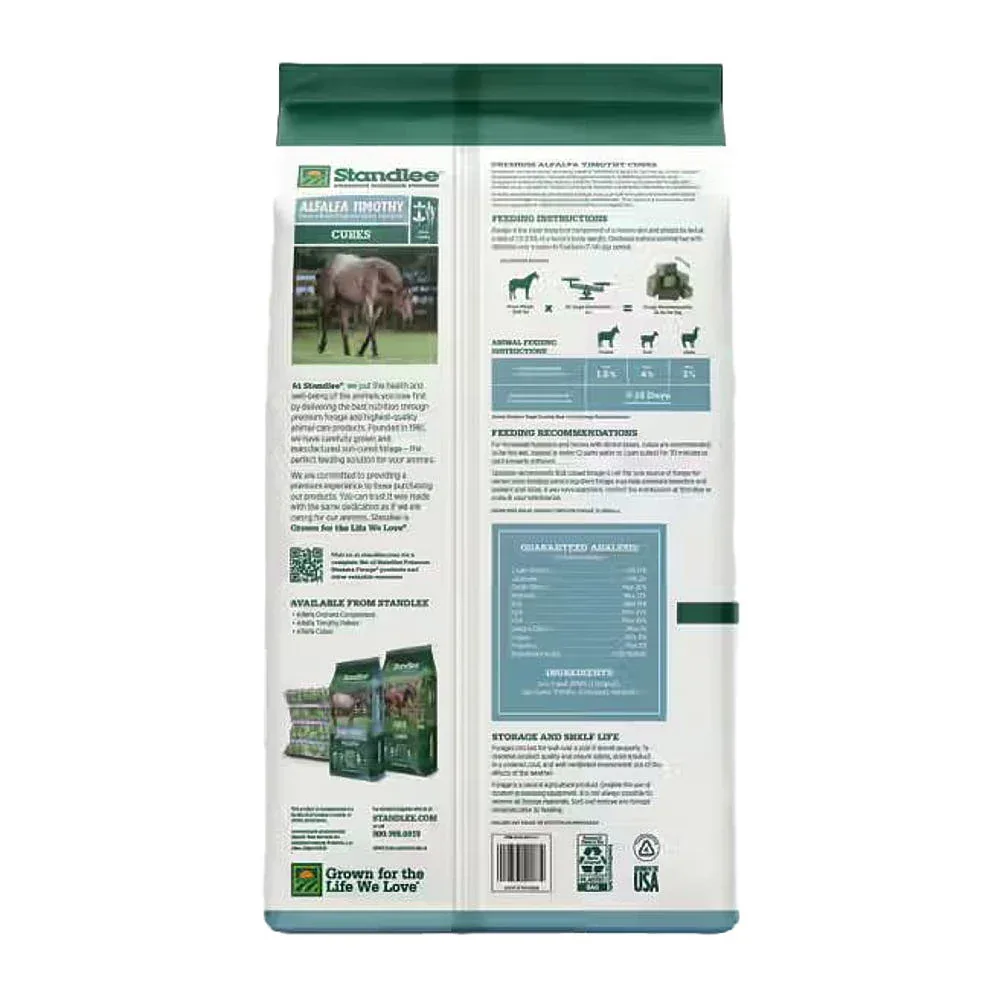 Standlee Premium Products Alfalfa Timothy Cubes - Image 2