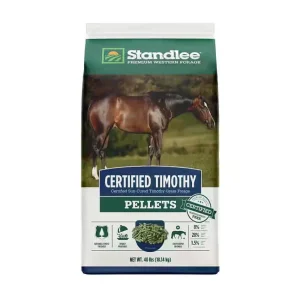 Standlee Premium Products Certified Timothy Grass Pellets 40LB