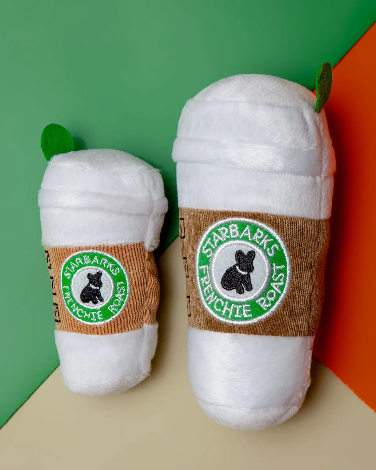 Starbarks Coffee Cup Plush Dog Toy