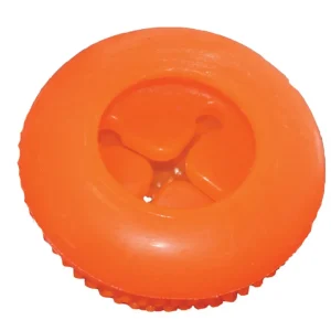 Starmark Bento Ball Dog Toy, Orange, Large