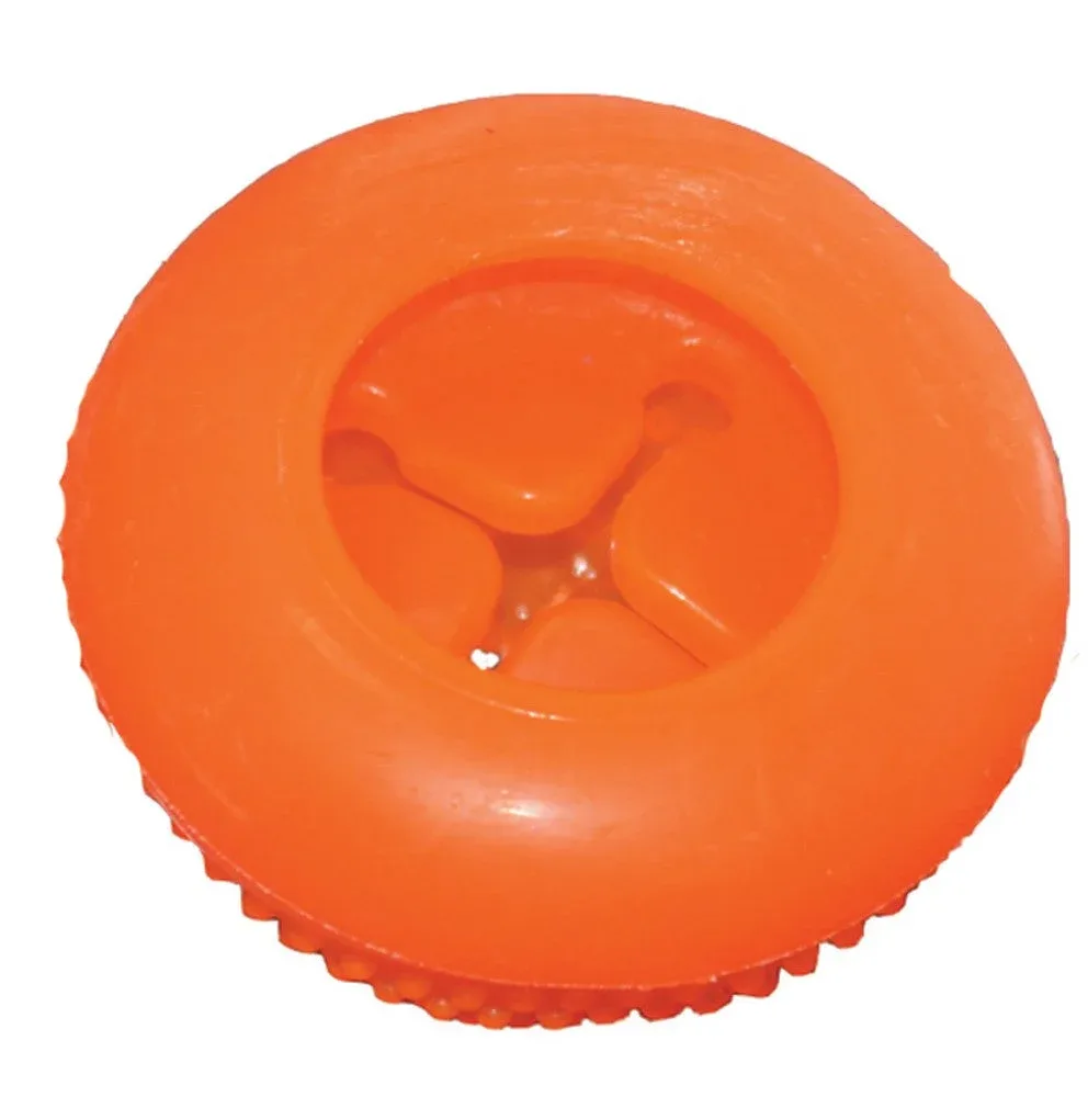 Starmark Bento Ball Dog Toy, Orange, Large