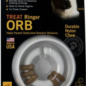 Starmark Orb Ringer Treat Toy