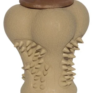 Starmark RubberTuff Dog Treat Bone Tan 1ea/LG