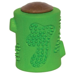 Starmark RubberTuff Treat Stump Dog Toy