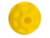 Starmark Treat Dispensing Tetraflex Dog Toy, Yellow, SM - Image 2