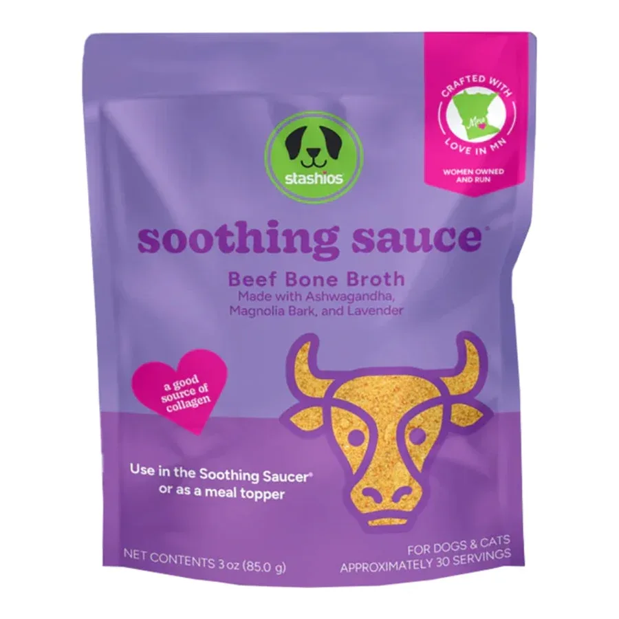 Stashios Soothing Sauce Bulk Calming Beef 3oz. - Image 2