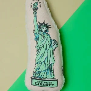 Statue of Liberty Plush Dog Toy