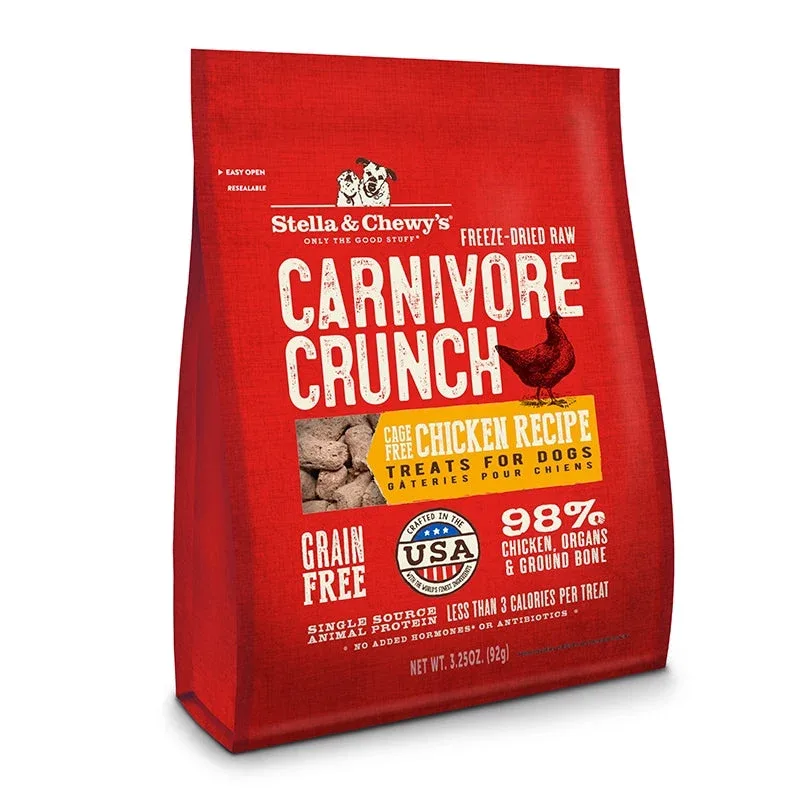 Stella and Chewys Carnivore Crunch - Chicken (3.25 oz.)