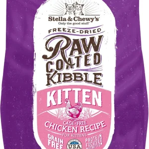 Stella and Chewys Cat Raw Coated Kitten Cage Free Chicken 2.5Lb**