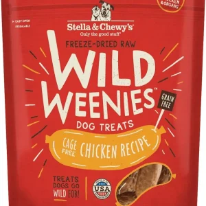 Stella And Chewys Dog Freeze Dried Weenie Chicken 3.25 oz.