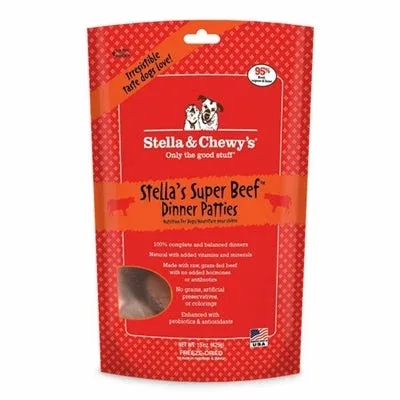 Stella & Chewy's Dog Freeze-Dried Beef Dinner Patties 5.5 oz