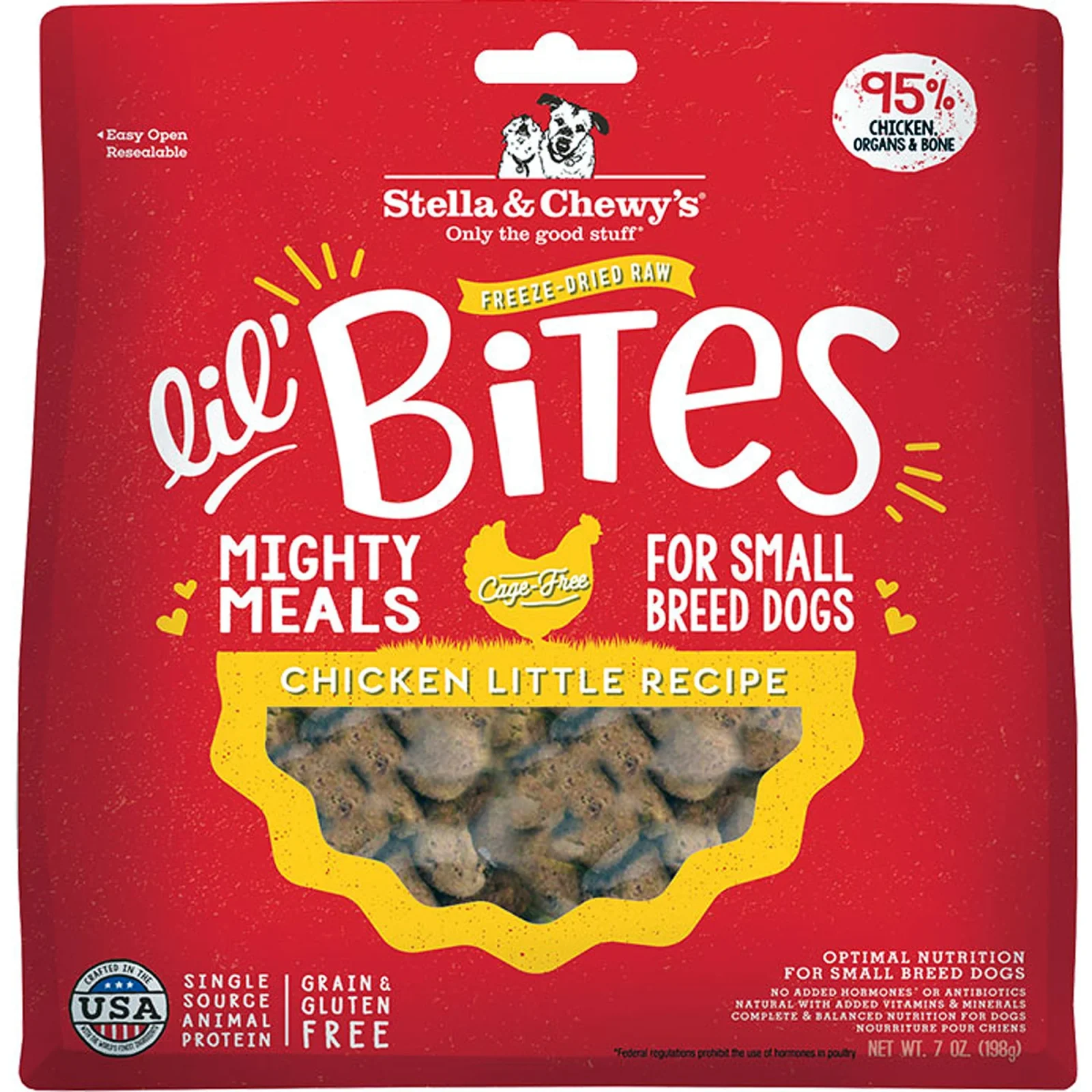 Stella & Chewy's Dog Freeze-Dried Lil Bites Chicken 7 oz