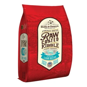 Stella & Chewy's Dog Kibble, Raw Coated Grass Fed Lamb Recipe, 22 lb