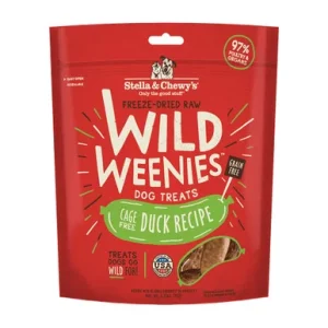 Stella & Chewy's Wild Weenies Duck Recipe Dog Treats