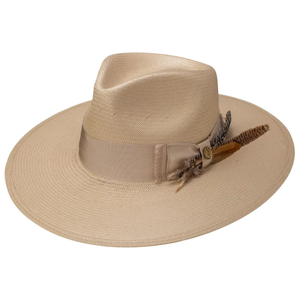 Stetson Atacama Silver Belly 4in Brim Straw Fashion Hat