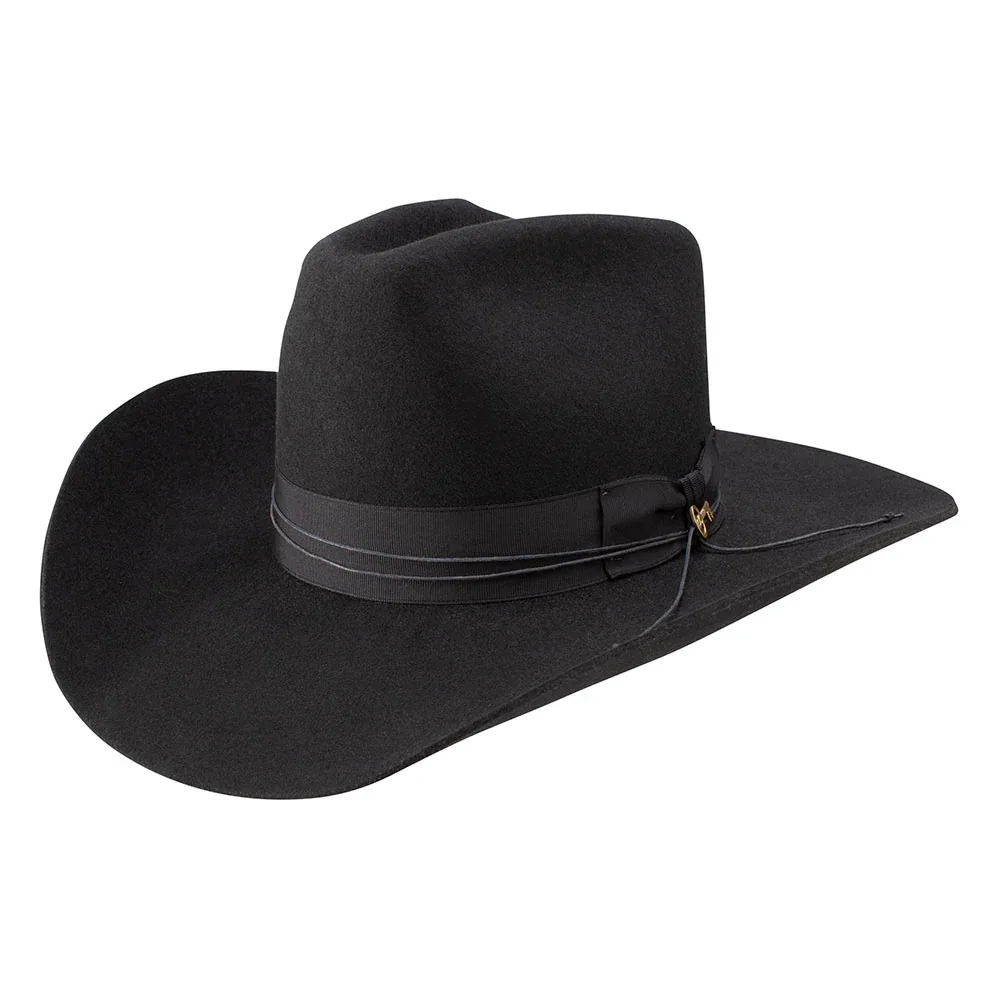 Stetson Black Enigma 4in Brim Hat