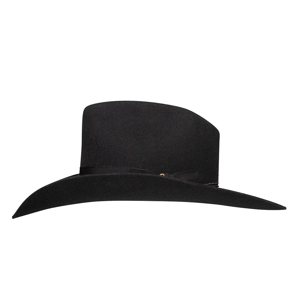 Stetson Black Enigma 4in Brim Hat - Image 2