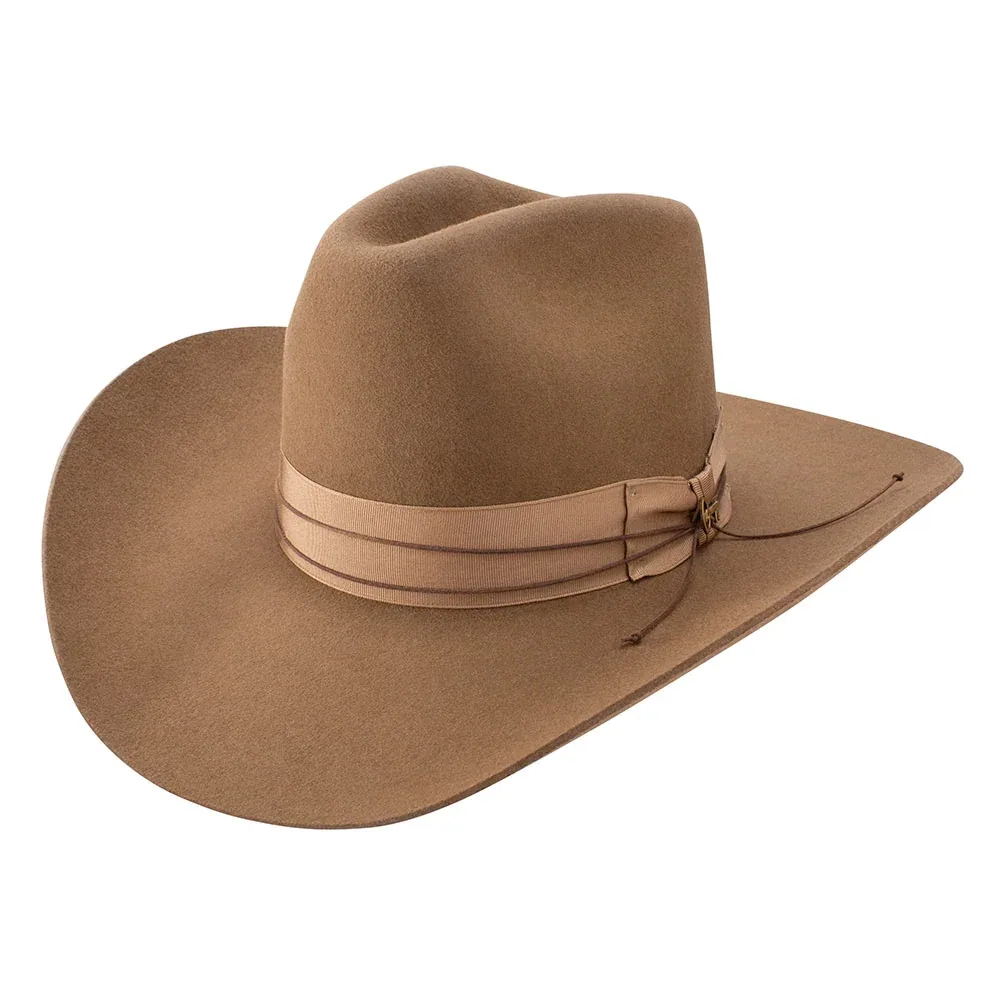 Stetson Enigma Pecan 4in Brim Precreased Hat