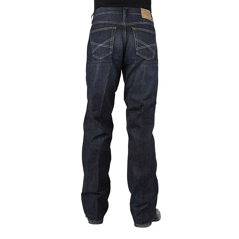 Stetson Mens Double Needle X Stitch Jeans - Image 2