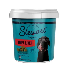 Stewart Freeze Dried Beef Liver Treats 14 oz