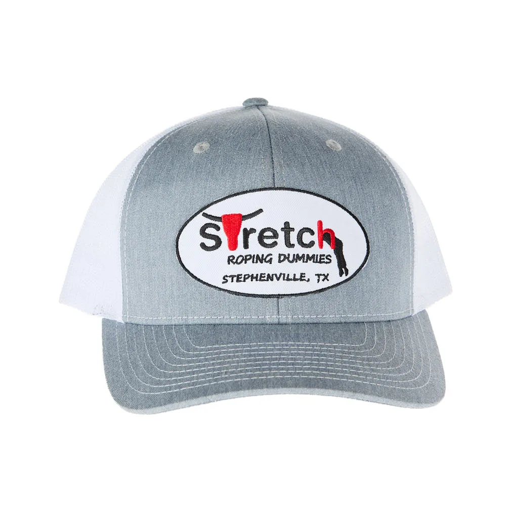 Stretch Roping Dummies Grey Heather Mesh Back Cap - Image 2