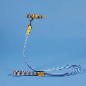 Striped Canvas Leash