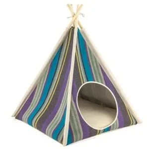 Striped TeePee in Lake (Drop-Ship)