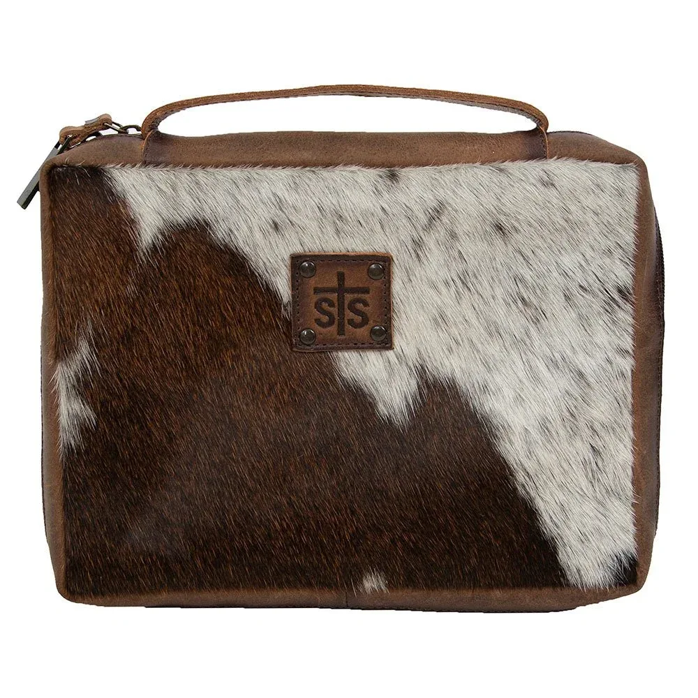 STS Ranchwear Cowhide Bible Cover