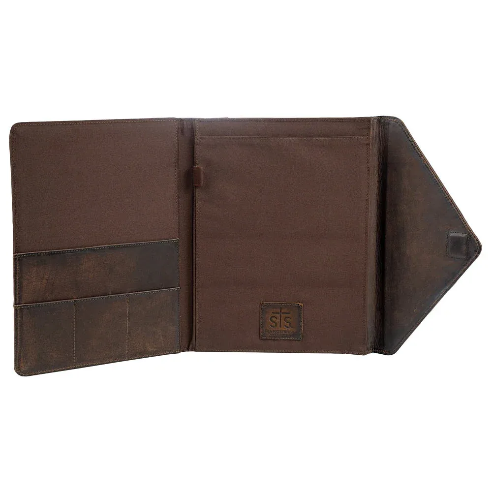 STS Ranchwear Cowhide Chief Envelope Binder - Image 2