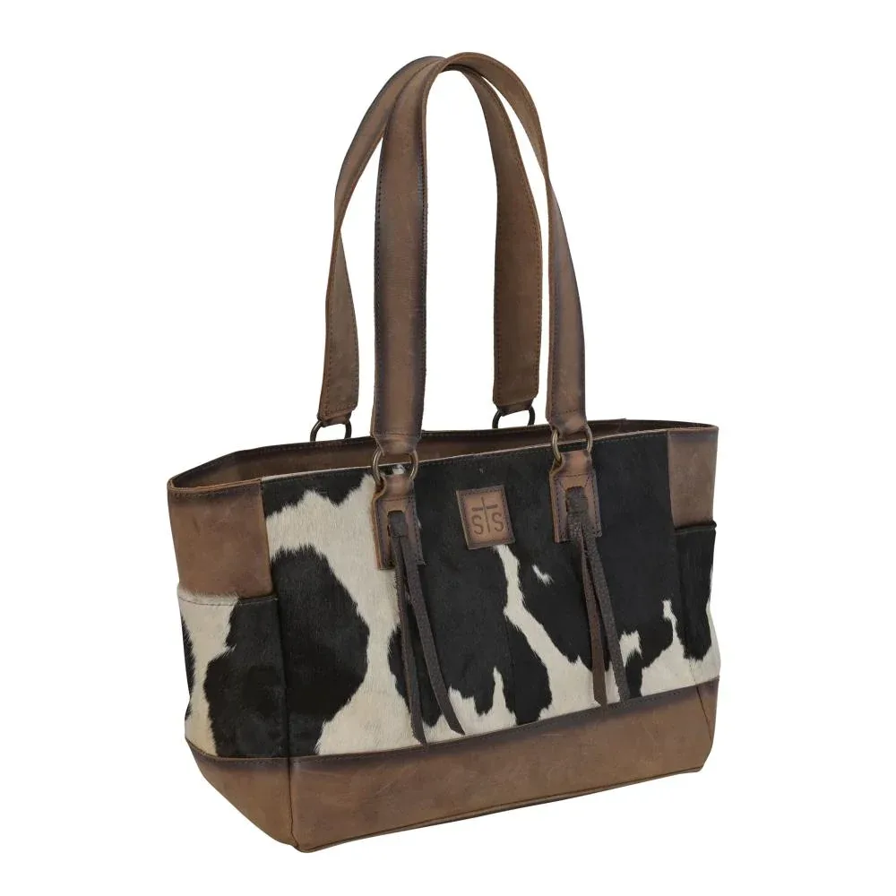 STS Ranchwear Cowhide Montana Tote