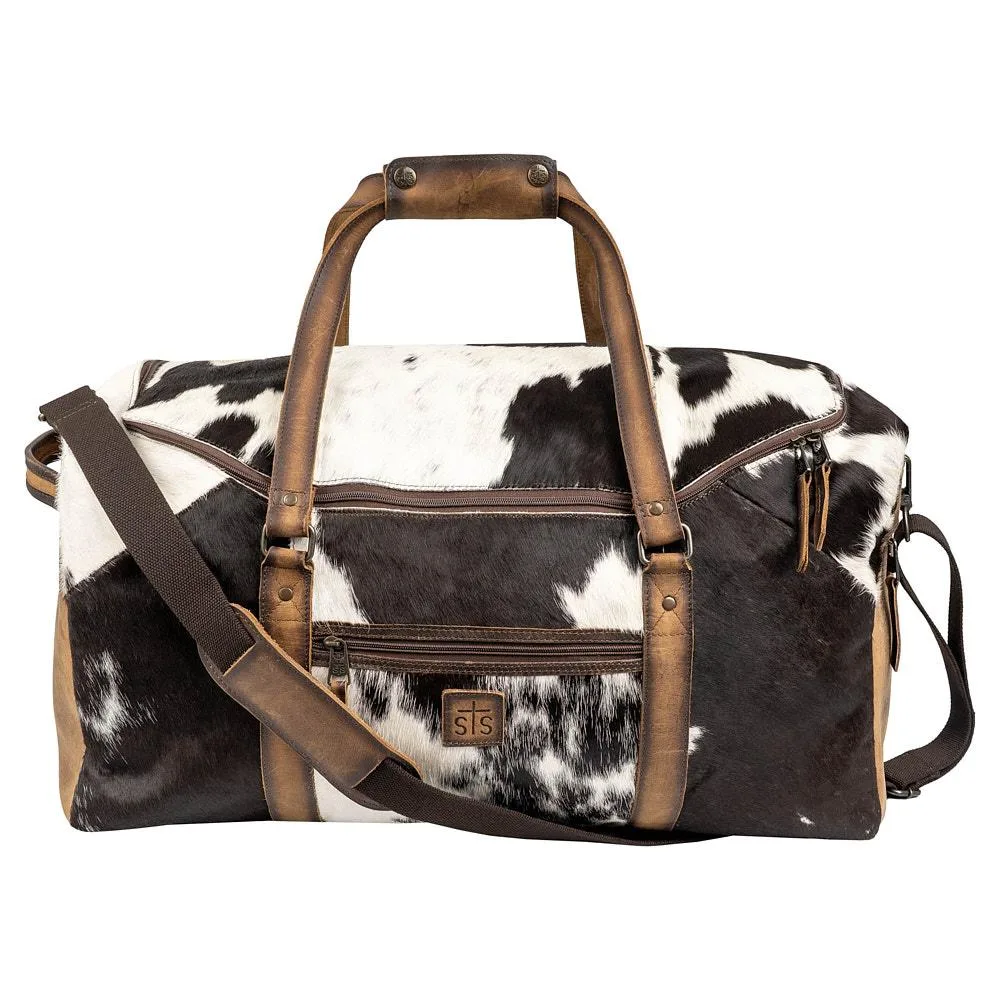 STS Ranchwear Cowhide Rustler Duffle Bag