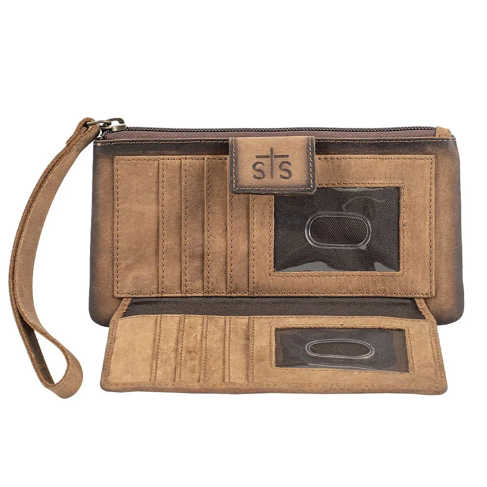 STS Ranchwear Indie Cowhide Haley Wallet - Image 2
