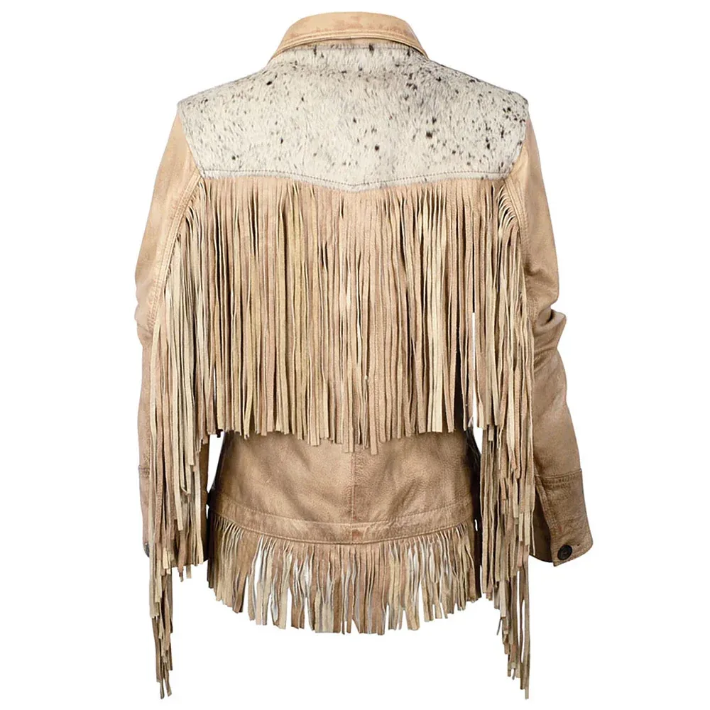 STS Ranchwear The Frontier Brown Palomino Cowhide - Image 2