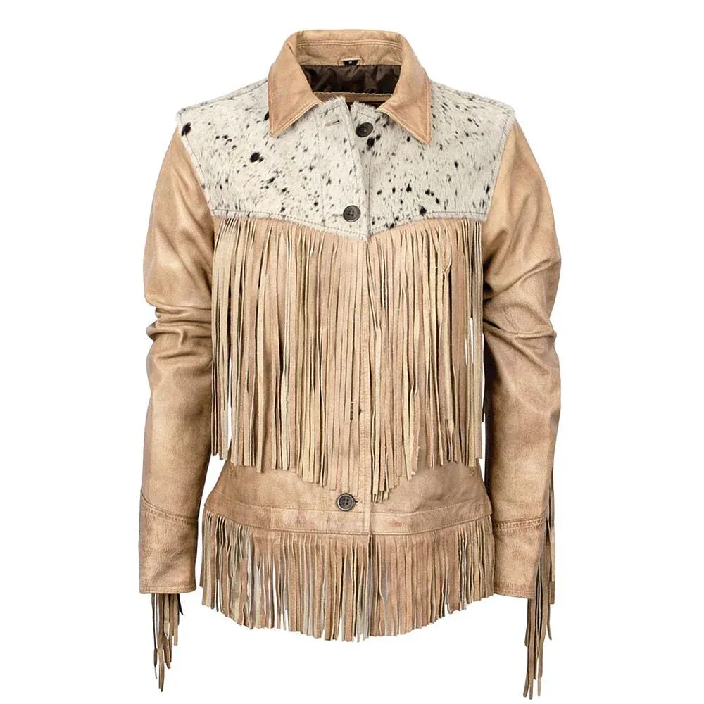 STS Ranchwear The Frontier Brown Palomino Cowhide