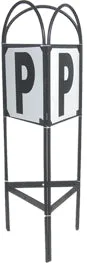 Stubbs Heavy-Duty Dressage Letter Markers: Set of 4