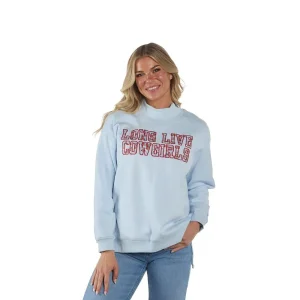 Summer Tees Chambray Long Live Cowgirls Top