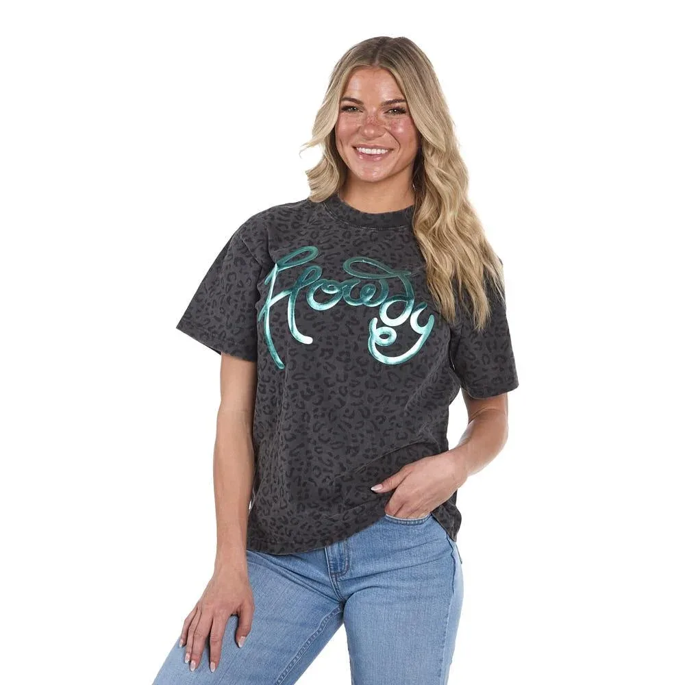 Summer Tees Leopard Howdy Tee Shirt