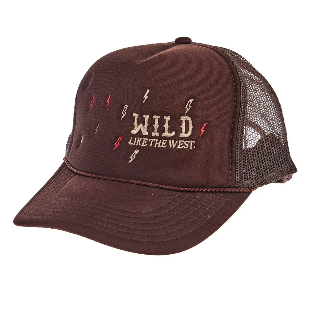 Summer Tees Women's Brown Wild Like The West Cap - Image 2